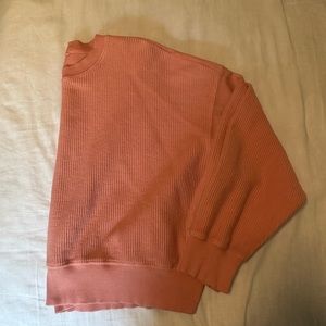 Aerie Cropped Corduroy Crewneck